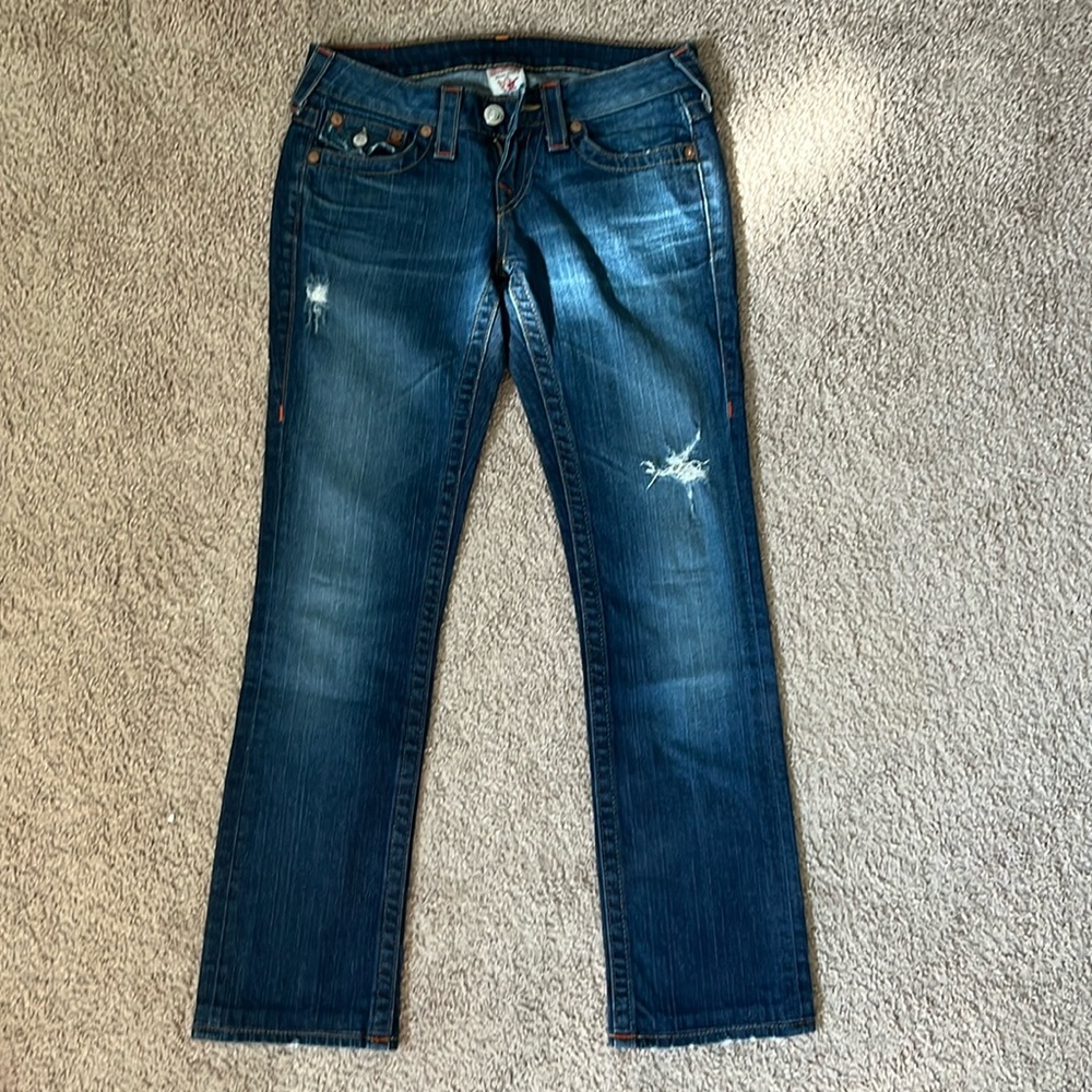 True religion straight leg jean. New condition. Size 26